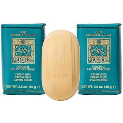 4711 Muelhens 3 stuks crèmezeep voor heren, 100 g 4711 Muelhens 3 stuks crèmezeep voor heren, 100 g