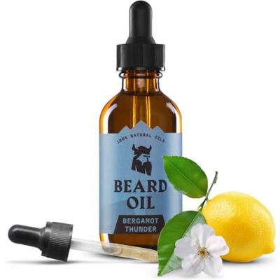 Viking Baardolie voor heren, 60 ml, bergamot geur Baardolie met argan- en jojoba-olie, hydrateert intensief en vermindert jeuk, dagelijkse baardverzorging Viking Baardolie voor heren, 60 ml, bergamot geur Baardolie met argan- en jojoba-olie, hydrateert intensief en vermindert jeuk, dagelijkse baardverzorging