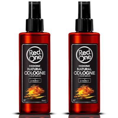 Redone Aftershave Natural Spray Barber Cologne Amber, 2 x 150 ml, langdurige geur, hoogwaardig verzorgingsproduct voor heren, 2 stuks Redone Aftershave Natural Spray Barber Cologne Amber, 2 x 150 ml, langdurige geur, hoogwaardig verzorgingsproduct voor heren, 2 stuks