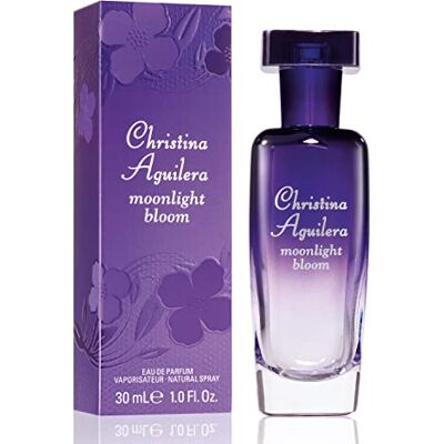 Christina Aguilera Moonlight Bloom, eau de parfum voor dames (15 ml), verstuiver, oosterse en ambergeur, luxe geur Christina Aguilera Moonlight Bloom, eau de parfum voor dames (15 ml), verstuiver, oosterse en ambergeur, luxe geur