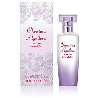 Christina Aguilera Eau So Beautiful Eau de Parfum Spray voor dames, bloemen/hout/muskusachtig, 30 ml Christina Aguilera Eau So Beautiful Eau de Parfum Spray voor dames, bloemen/hout/muskusachtig, 30 ml
