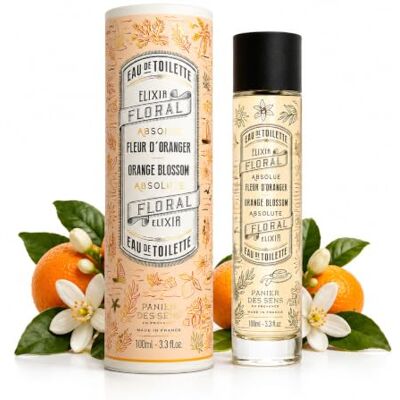Panier des Sens Eau de toilette voor dames, oranjebloesem, 100,5 ml Lichte Franse geur, gemaakt in Frankrijk, oranjebloesemgeur, bloemige en zachte geur met een fris en elegant pad Panier des Sens Eau de toilette voor dames, oranjebloesem, 100,5 ml Lichte Franse geur, gemaakt in Frankrijk, oranjebloesemgeur, bloemige en zachte geur met een fris en elegant pad
