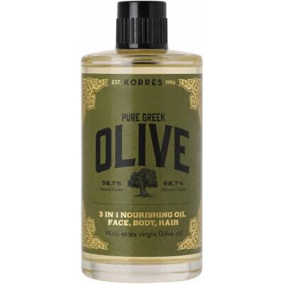 KORRES 3-in-1 voedende olie, olijf, 100 ml KORRES 3-in-1 voedende olie, olijf, 100 ml