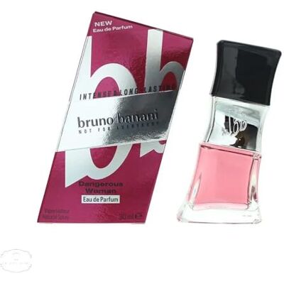 Bruno Banani Dangerous Woman eau de parfum voor vrouwen, een warme en verleidelijke geur, per stuk verpakt (1 x 30 ml) Bruno Banani Dangerous Woman eau de parfum voor vrouwen, een warme en verleidelijke geur, per stuk verpakt (1 x 30 ml)