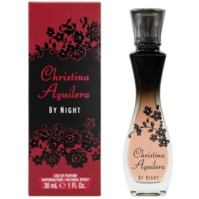 Christina Aguilera By Night Oosterse en fruitige eau de parfum voor dames Fruitige oosterse geur met zoete, heerlijke en sensuele noten voor een glamoureuze en verfijnde uitstraling. Christina Aguilera By Night Oosterse en fruitige eau de parfum voor dames Fruitige oosterse geur met zoete, heerlijke en sensuele noten voor een glamoureuze en verfijnde uitstraling.