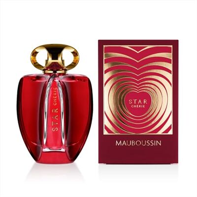 Mauboussin Star Chérie 90 ml – eau de parfum voor dames – bloemige, oosterse en fruitige geur Mauboussin Star Chérie 90 ml – eau de parfum voor dames – bloemige, oosterse en fruitige geur