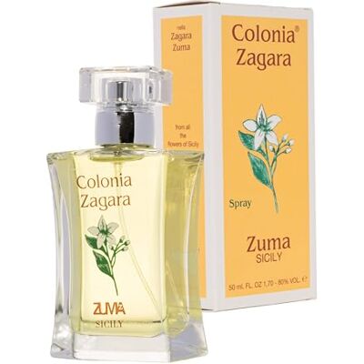ZUMA Profumi Parfum Zagara Cologne Spray – de historische geur sinds 1943 die de frisheid van de sinaasappelbloesem Made in Sicily wekt (Zagara 50 ml) ZUMA Profumi Parfum Zagara Cologne Spray – de historische geur sinds 1943 die de frisheid van de sinaasappelbloesem Made in Sicily wekt (Zagara 50 ml)
