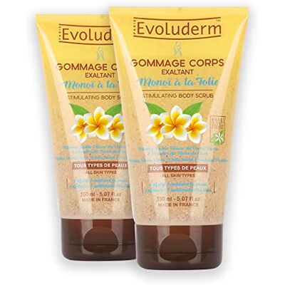 Evoluderm Massief Monoi met waanzin 150 ml 93% natuurlijke oorsprong veganistisch gemaakt in Frankrijk 2 x 150 ml Evoluderm Massief Monoi met waanzin 150 ml 93% natuurlijke oorsprong veganistisch gemaakt in Frankrijk 2 x 150 ml