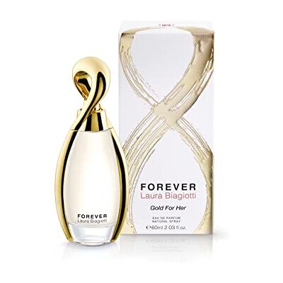 Laura Biagiotti , Forever Gold For Her Eau de Parfum voor dames, 60 ml Laura Biagiotti , Forever Gold For Her Eau de Parfum voor dames, 60 ml