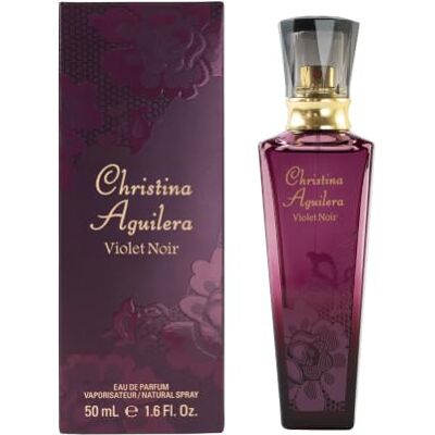 Christina Aguilera Violet Noir, eau de parfum voor dames (50 ml), verstuiver, oosterse en bloemengeur, luxe geur Christina Aguilera Violet Noir, eau de parfum voor dames (50 ml), verstuiver, oosterse en bloemengeur, luxe geur