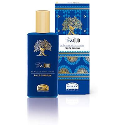 Helan , Oud Eau de Parfum voor dames, diep en omhullend, oosterse noten van kardemom, wierook en saffraan, vrouwelijke ambergeur Helan , Oud Eau de Parfum voor dames, diep en omhullend, oosterse noten van kardemom, wierook en saffraan, vrouwelijke ambergeur
