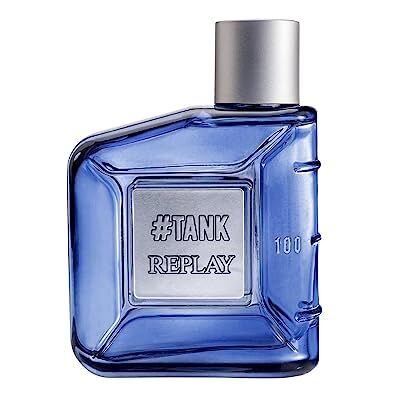 Replay #TANK Plate for Man Eau de Toilette Herengeur met jeugdig, fris en sprankelend karakter, houtachtige geur kruidig. 100 ml fles Replay #TANK Plate for Man Eau de Toilette Herengeur met jeugdig, fris en sprankelend karakter, houtachtige geur kruidig. 100 ml fles