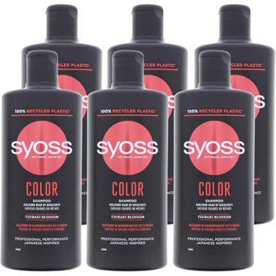 Syoss Coloriste Shampoo, 6 x 440ML Syoss Coloriste Shampoo, 6 x 440ML