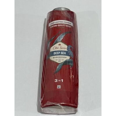 Old Spice Deep Sea 3-in-1 multifunctionele shampoo voor haar, gezicht en lichaam, 400 ml, langdurige frisheid, geur in geurkwaliteit, grondige reiniging Old Spice Deep Sea 3-in-1 multifunctionele shampoo voor haar, gezicht en lichaam, 400 ml, langdurige frisheid, geur in geurkwaliteit, grondige reiniging