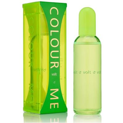 Colour Me Volt Perfume for Men. 90 ml Eau de Parfum Men, Luxury Fragrance Heren Aftershave, Long Lasting Fragrance by Milton-Lloyd Colour Me Volt Perfume for Men. 90 ml Eau de Parfum Men, Luxury Fragrance Heren Aftershave, Long Lasting Fragrance by Milton-Lloyd