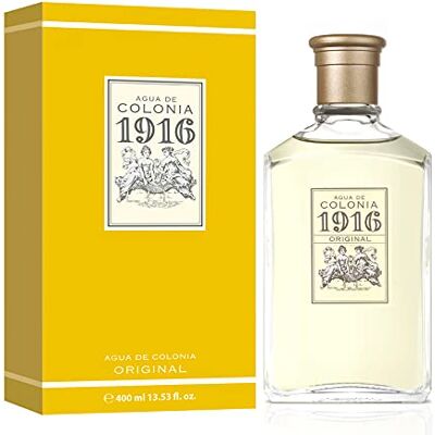1916 ORIGINAL 1916 Originele 400 ml Eau de Cologne voor dames en heren, uniseks, eau de toilette voor dames en heren, citroen- en bloemengeur, langdurige geur 1916 ORIGINAL 1916 Originele 400 ml Eau de Cologne voor dames en heren, uniseks, eau de toilette voor dames en heren, citroen- en bloemengeur, langdurige geur