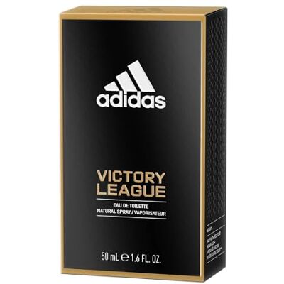 adidas Victory League Langdurig stimulerend eau de toilette voor heren, met etherische muskusolie, 50 ml adidas Victory League Langdurig stimulerend eau de toilette voor heren, met etherische muskusolie, 50 ml
