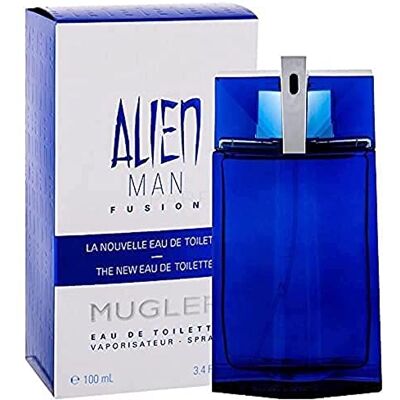 Mugler Thierry Thiery Alien Man Fusion, 100 ml, Eau de Toilette Spray voor heren Mugler Thierry Thiery Alien Man Fusion, 100 ml, Eau de Toilette Spray voor heren