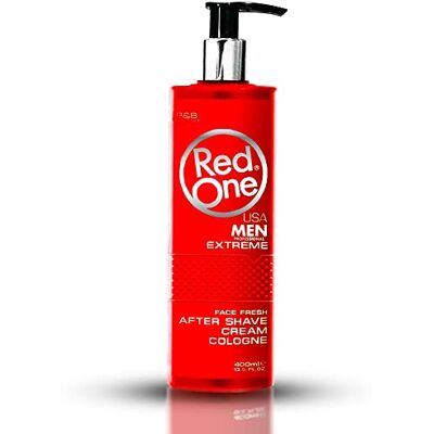 Redone Eau de Cologne Aftershave Cream, 400 ml, lotionbalsem voor heren, hydraterend voor fris gezicht, (extreme) Redone Eau de Cologne Aftershave Cream, 400 ml, lotionbalsem voor heren, hydraterend voor fris gezicht, (extreme)
