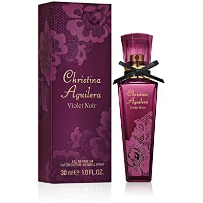 Christina Aguilera Violet Noir Eau de Parfum voor dames, verstuiver, oosterse en bloemige geur Christina Aguilera Violet Noir Eau de Parfum voor dames, verstuiver, oosterse en bloemige geur