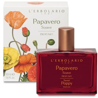 L'Erbolario Papavero Soave Sweet Poppy Damesgeur, 50 ml L'Erbolario Papavero Soave Sweet Poppy Damesgeur, 50 ml