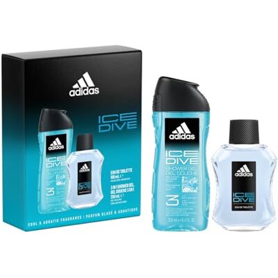 adidas De ice dive set bestaande uit eau de toilette en douchegel adidas De ice dive set bestaande uit eau de toilette en douchegel