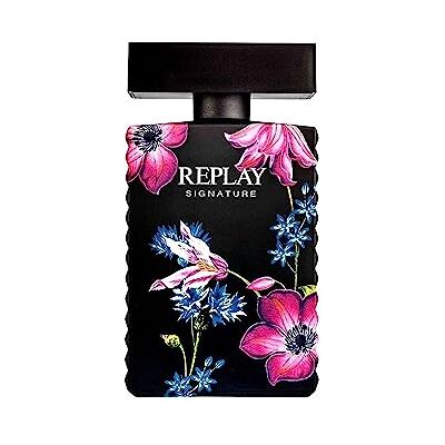 Replay Signature For Woman Eau de Parfum voor dames, fris en elegant, geurgeur uit de familie Cyprus Floral, 30 ml Replay Signature For Woman Eau de Parfum voor dames, fris en elegant, geurgeur uit de familie Cyprus Floral, 30 ml