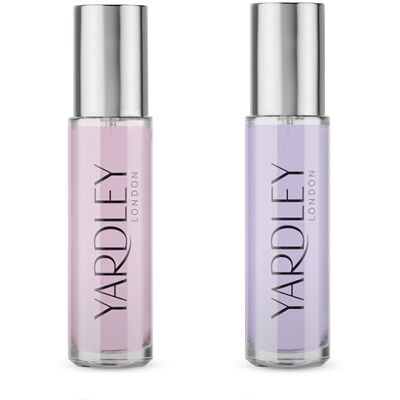 Yardley London Classics Mini Fragrance Collection Set Parfumset met Engelse lavendel en rozengeur, bloemige elegante geuren, reisvriendelijk, veganistisch, 94% natuurlijk Yardley London Classics Mini Fragrance Collection Set Parfumset met Engelse lavendel en rozengeur, bloemige elegante geuren, reisvriendelijk, veganistisch, 94% natuurlijk