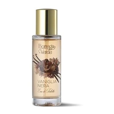 Bottega Verde Vanille Nera, Eau de Toilette, Damesgeur, 30 ml Parfum voor dames met vanillebloesemgeur, lijn Fragranze di Natura Bottega Verde Vanille Nera, Eau de Toilette, Damesgeur, 30 ml Parfum voor dames met vanillebloesemgeur, lijn Fragranze di Natura