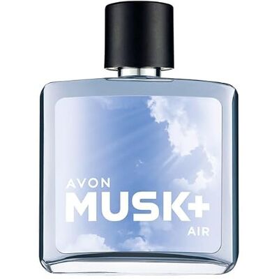 Avon Musk Air Eau de toilette voor heren, sandelhout/gember Avon Musk Air Eau de toilette voor heren, sandelhout/gember