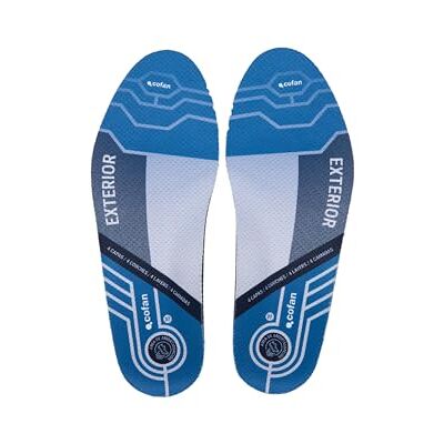 Cofan Semelles de marche extérieure, idéales pour chaussures de sécurité, pointure 35 à 48 (bleu, taille 44) Cofan Semelles de marche extérieure, idéales pour chaussures de sécurité, pointure 35 à 48 (bleu, taille 44)