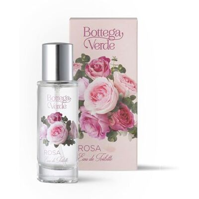 Bottega Verde Rose, eau de toilette, 30 ml, parfum voor dames met roos Bottega Verde Rose, eau de toilette, 30 ml, parfum voor dames met roos
