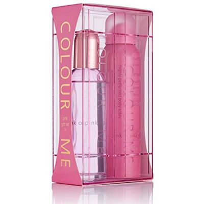Colour Me Roze Fragrance for Women – cadeauset 100 ml EDP/150 ml Body Spray, by Milton-Lloyd Colour Me Roze Fragrance for Women – cadeauset 100 ml EDP/150 ml Body Spray, by Milton-Lloyd