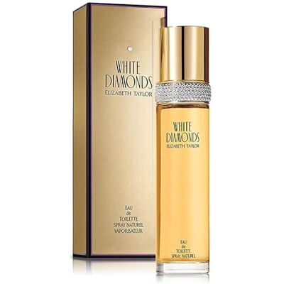 Taylor White Diamonds eau de toilette voor dames, bloemen, 100 ml Bloemige geur met verkwikkende noten, symbool van tijdloze glamour, geïnspireerd op . Taylor White Diamonds eau de toilette voor dames, bloemen, 100 ml Bloemige geur met verkwikkende noten, symbool van tijdloze glamour, geïnspireerd op .
