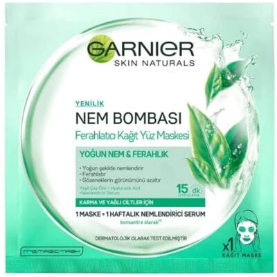 Garnier RENO S.NAT MASK MOIST+ SA32G EE GREEN TE Garnier RENO S.NAT MASK MOIST+ SA32G EE GREEN TE
