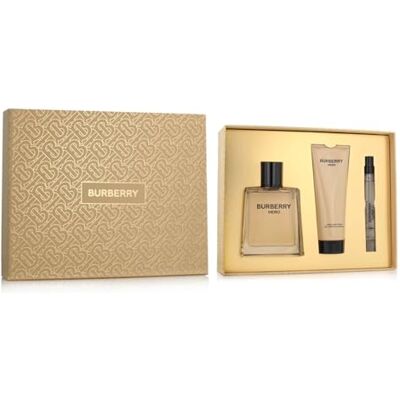BURBERRY EDT Hero 3-delige parfumset voor heren BURBERRY EDT Hero 3-delige parfumset voor heren