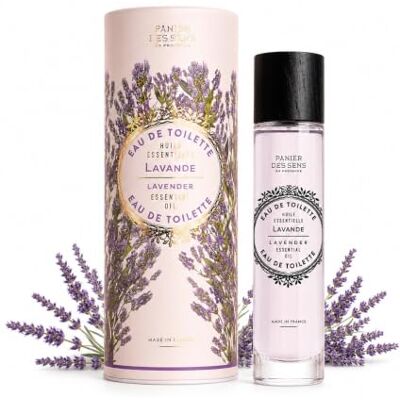 Panier des Sens Eau de toilette voor dames, lavendelgeur, parfum voor dames, gemaakt in de Provence, 50 ml Panier des Sens Eau de toilette voor dames, lavendelgeur, parfum voor dames, gemaakt in de Provence, 50 ml