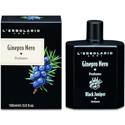 L'Erbolario , Zwarte jeneverbes herengeur, energieke, moedige en beslissende geur, formaat 100 ml L'Erbolario , Zwarte jeneverbes herengeur, energieke, moedige en beslissende geur, formaat 100 ml