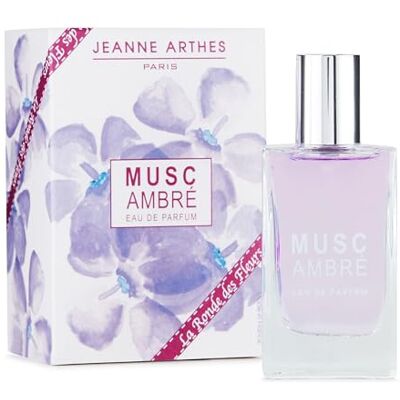 Jeanne Arthes Damesgeur La Ronde des Fleurs Amber Musk Eau de Parfum Spuitfles 30 ml Gemaakt in Frankrijk à Grasse Jeanne Arthes Damesgeur La Ronde des Fleurs Amber Musk Eau de Parfum Spuitfles 30 ml Gemaakt in Frankrijk à Grasse