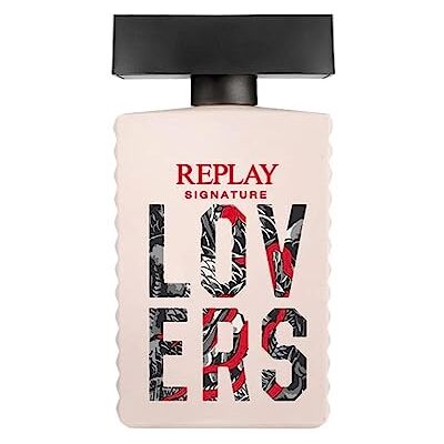Replay Signature Lovers for Woman Eau de toilette voor dames, bloemengeur, zacht, sensueel, charmant, intensief, elegant, sexy, stevig, 100 ml fles Replay Signature Lovers for Woman Eau de toilette voor dames, bloemengeur, zacht, sensueel, charmant, intensief, elegant, sexy, stevig, 100 ml fles