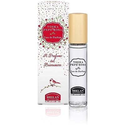 Helan , Tonka & Pepe Rosa, damesgeur, intens en omhullend eau de parfum sensuele geur met roze peper en vanille damesgeur met noten van jasmijn en lelietje-van-dalen, 10 ml Made in Italy Helan , Tonka & Pepe Rosa, damesgeur, intens en omhullend eau de parfum sensuele geur met roze peper en vanille damesgeur met noten van jasmijn en lelietje-van-dalen, 10 ml Made in Italy