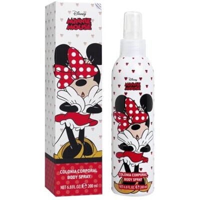 AIR-VAL INTERNATIONAL Disney Minnie Mouse Natural Eau de Cologne Body Spray Vegan en FSC Goedgekeurd EDC Body Spray voor Kinderen 200 ml AIR-VAL INTERNATIONAL Disney Minnie Mouse Natural Eau de Cologne Body Spray Vegan en FSC Goedgekeurd EDC Body Spray voor Kinderen 200 ml