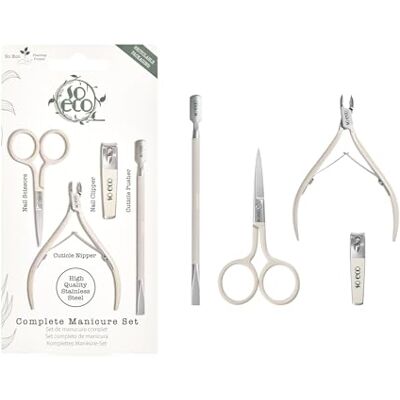 So Eco Complete manicureset, zilverkleurig, Eén maat So Eco Complete manicureset, zilverkleurig, Eén maat