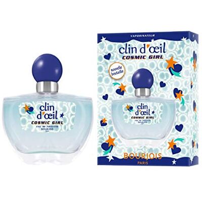 Bourjois Clin d'Oeil Cosmic Girl Eau de Toilette voor dames, 75 ml Bourjois Clin d'Oeil Cosmic Girl Eau de Toilette voor dames, 75 ml