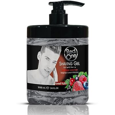 Redone Scheergel 1000 ml transparante scheergel voor mannen zonder schuim ideaal voor contouren (bosvruchten) Redone Scheergel 1000 ml transparante scheergel voor mannen zonder schuim ideaal voor contouren (bosvruchten)