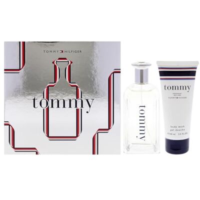 Tommy Hilfiger Tommy by for Men 2-delige cadeauset 3,4 oz EDT Spray, 3,4 oz Body Wash Tommy Hilfiger Tommy by for Men 2-delige cadeauset 3,4 oz EDT Spray, 3,4 oz Body Wash