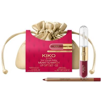 Kiko Milano Twist 'N Twinkle Holiday Meant To Match Lip Gift Set 02, Coffret Cadeau Maquillage Des Lèvres : Unlimited Double Touch Et Crayon À Lèvres Kiko Milano Twist 'N Twinkle Holiday Meant To Match Lip Gift Set 02, Coffret Cadeau Maquillage Des Lèvres : Unlimited Double Touch Et Crayon À Lèvres