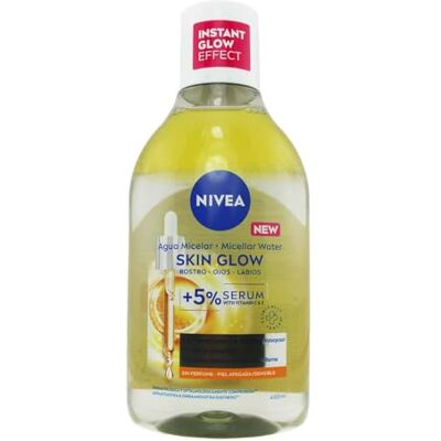 NIVEA MICELLAR WATER skin glow serum 400 ml NIVEA MICELLAR WATER skin glow serum 400 ml