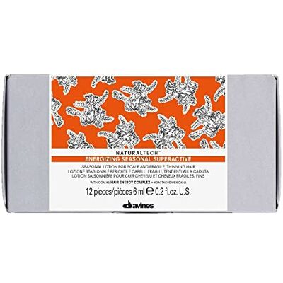 Davines Energizing Seasonal Superactive ampullen, 12 x 6 ml Davines Energizing Seasonal Superactive ampullen, 12 x 6 ml