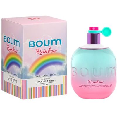 Jeanne Arthes Damesgeur Boum Rainbow Eau de Parfum Spuitfles 100 ml Gemaakt in Frankrijk tot Grasse Jeanne Arthes Damesgeur Boum Rainbow Eau de Parfum Spuitfles 100 ml Gemaakt in Frankrijk tot Grasse